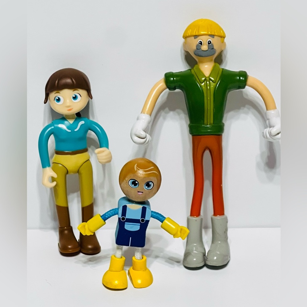 Vintage Bendable Doll Lot of three